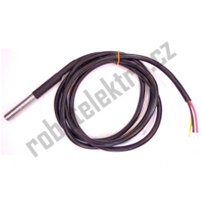 DS18B20 - teplotní čidlo, digitální, voděodolné